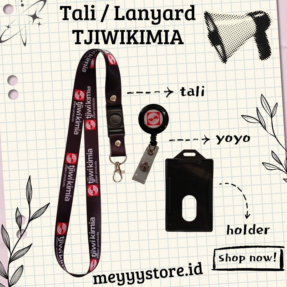 

READYYY Tali ID CARD TJIWIKIMIA / Lanyard TJIWIKIMIA [STOCK MELIMPAH] Termurahhh Harga Grosir!