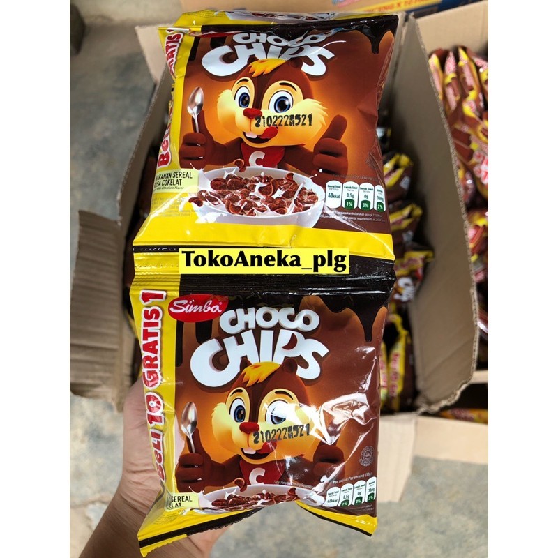 

Simba Choco Chips Sereal 1 Renceng isi 10