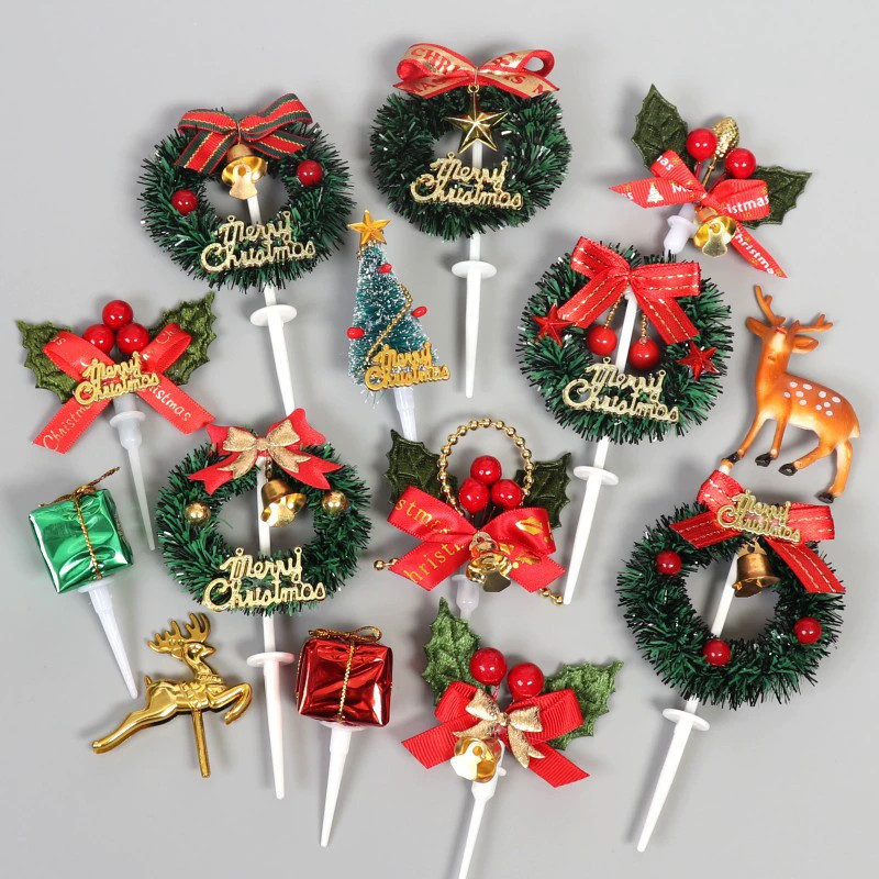 

HL0561 Topper Cake Natal Ornamen Hiasan Kue edisi Christmas
