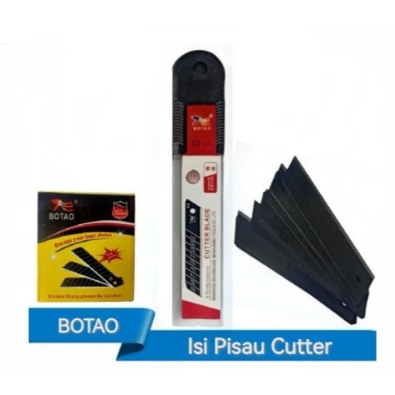 

Isi Pisau Cutter / Cutter Blade (Harga Per Pack)