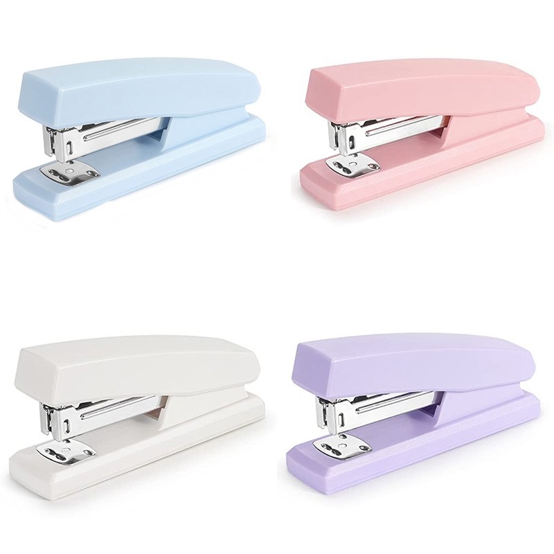 

1 PCS Stapler Office Stapler For Desk Portable Durable Staplers Office Supplies (Blue)