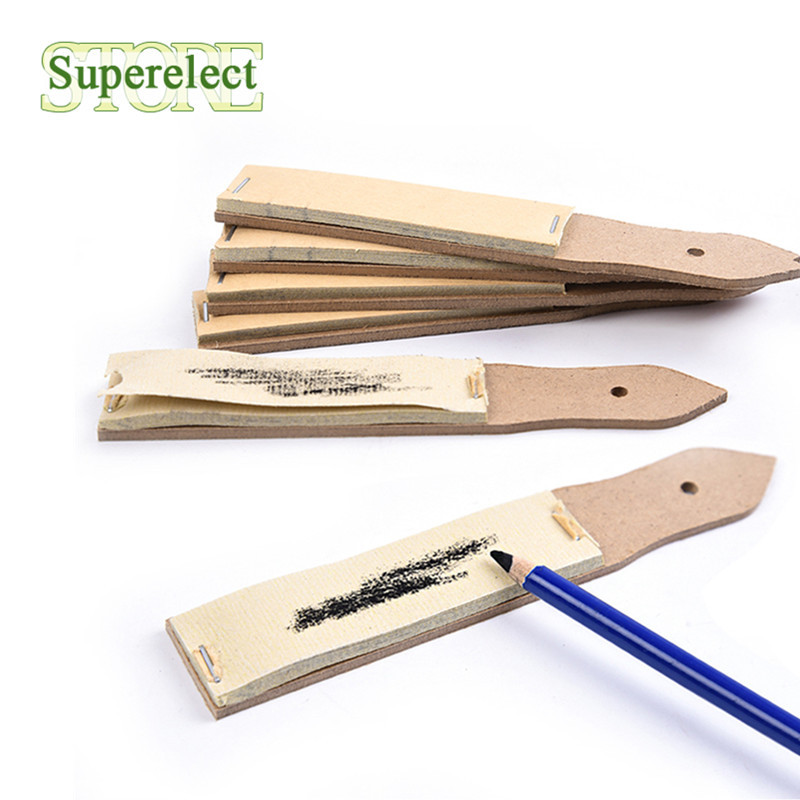

Art Painting Sandpaper Block For Pencil Sharpening Sketch Pencil Pointer Drawing Tool School Sets Gloves Smudge Stump Stick Pen