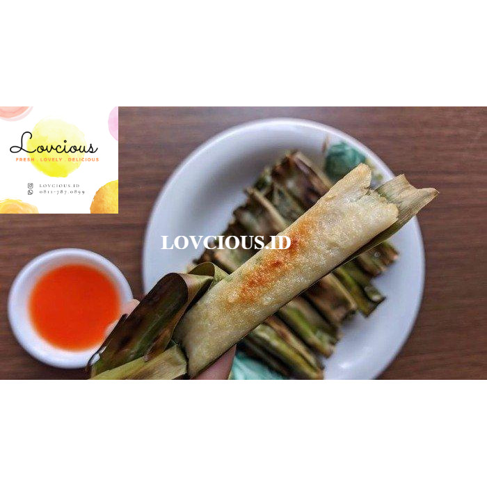 

OTAK OTAK PALEMBANG PREMIUM / OTAK OTAK IKAN PUTAK / VACUUM PACK ISI 10