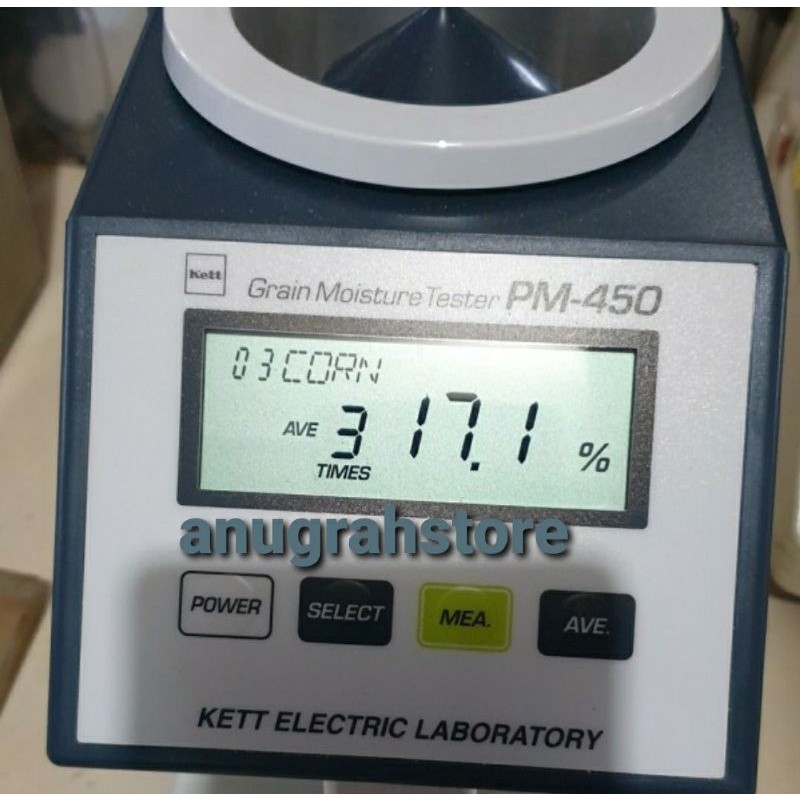 alat ukur kadar air gabah,beras,dan biji bijian lainnya - Anugrah Megah