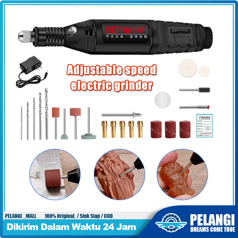 13W Mesin Mini Grinder 24pcs Grafir Bor Gerinda Ukir gerinda listrik Bor mini Alat Pemotong Ukir Kay