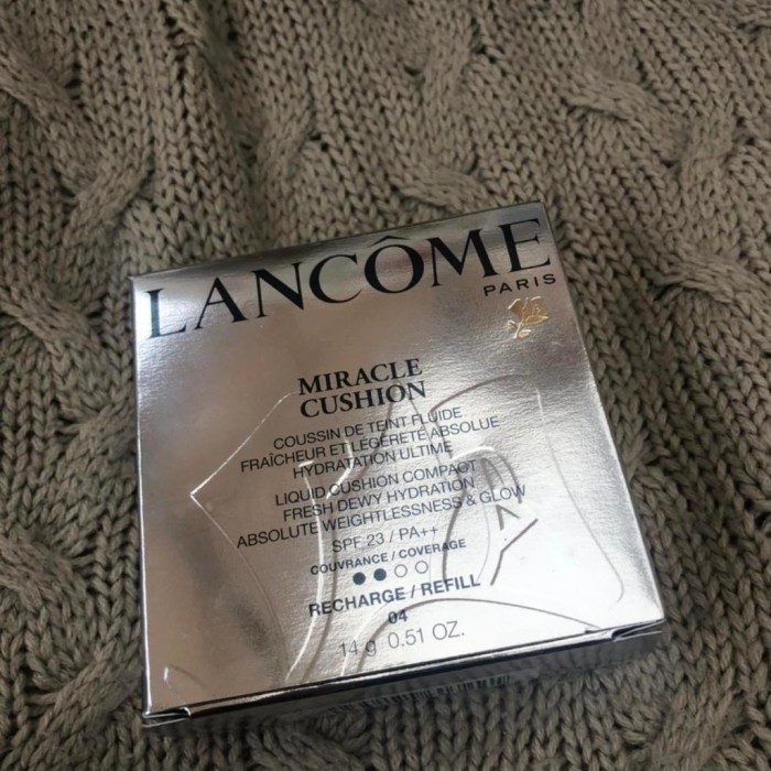 Cushion Lancome Miracle Liquid Cushion Compact SPF 23 REFILL 04 Beige Miel Original Exp 2026