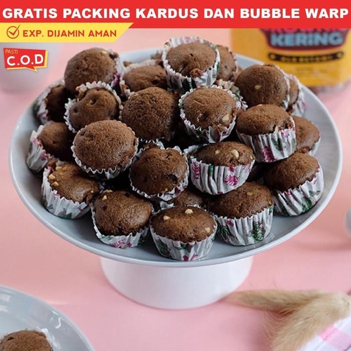 

kue brownis kering 125 gram snack kiloan makannan ringan cemilan camilan jajanan viral