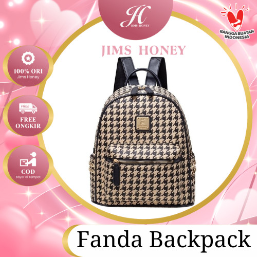 JIMS HONEY FANDA Backpack Tas Gendong Mini Ransel Wanita