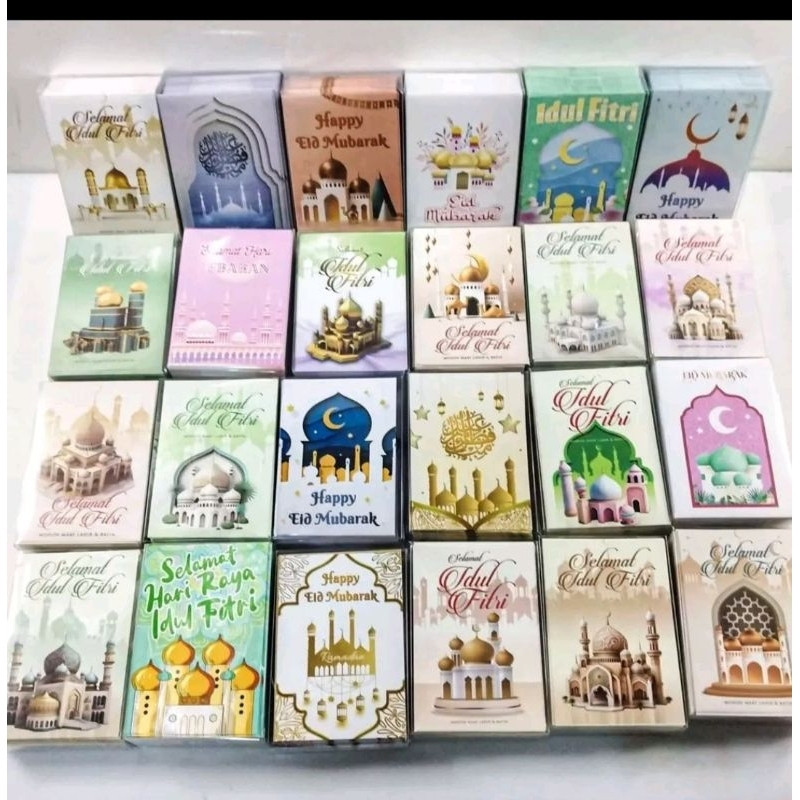 

Amplop Lebaran Idul Fitri Isi 50pcs – Angpao THR Karakter Lucu, Motif Islami