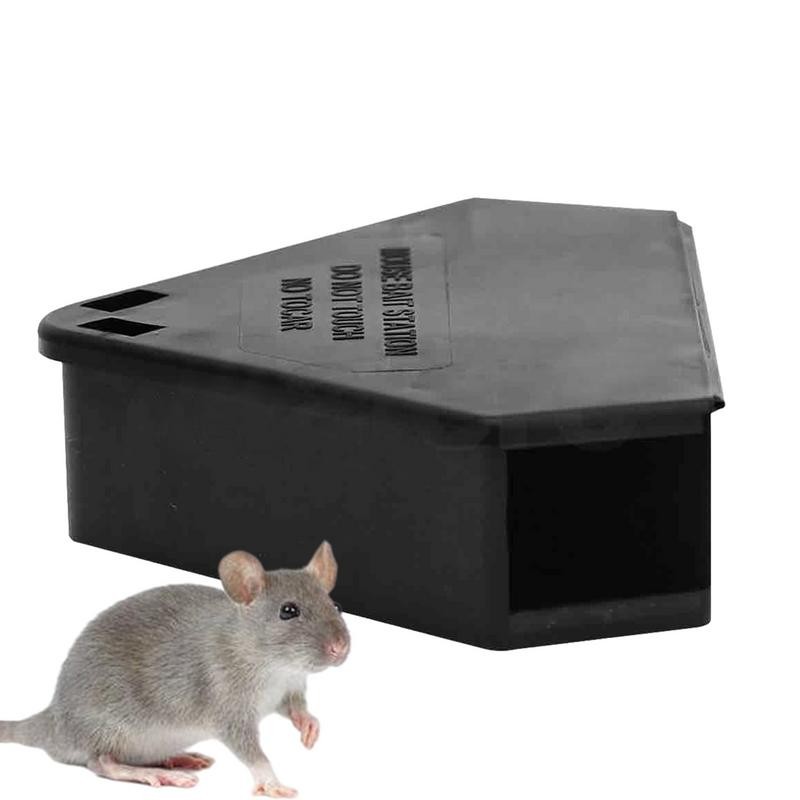 

Mice Bait Station Mice Stations Mouse Bait Box Reusable Triangle Bait Station Bait Boxes For Mice Mouse Box For Indoor Outdoor