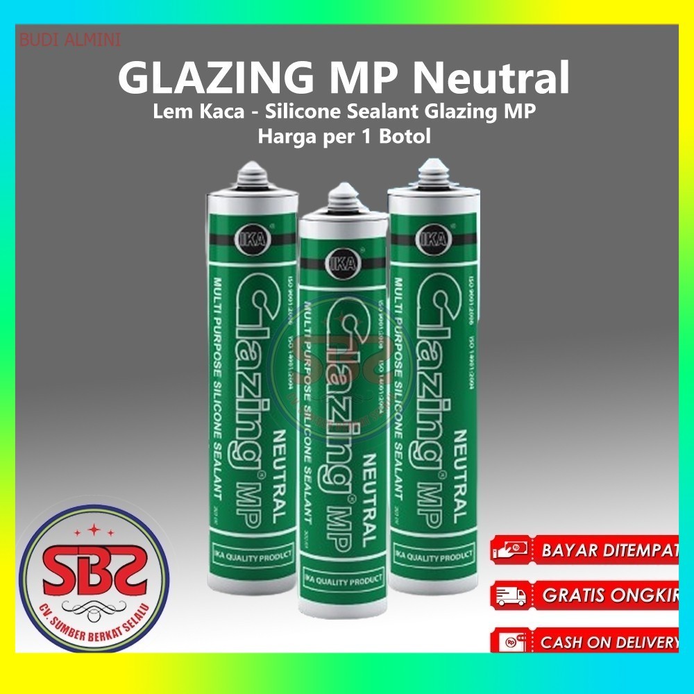 GLAZING MP NEUTRAL - Silicone Sealant GLAZING MP Netral/Lem Kaca Glazing MP