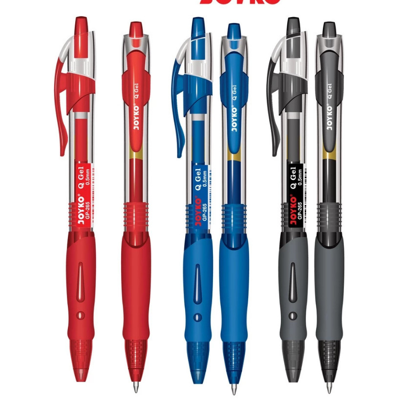 

MVP Pen Gel Pulpen Pena Joyko GP-265 Q Gel 0.5 mm Pulpen Alat Tulis