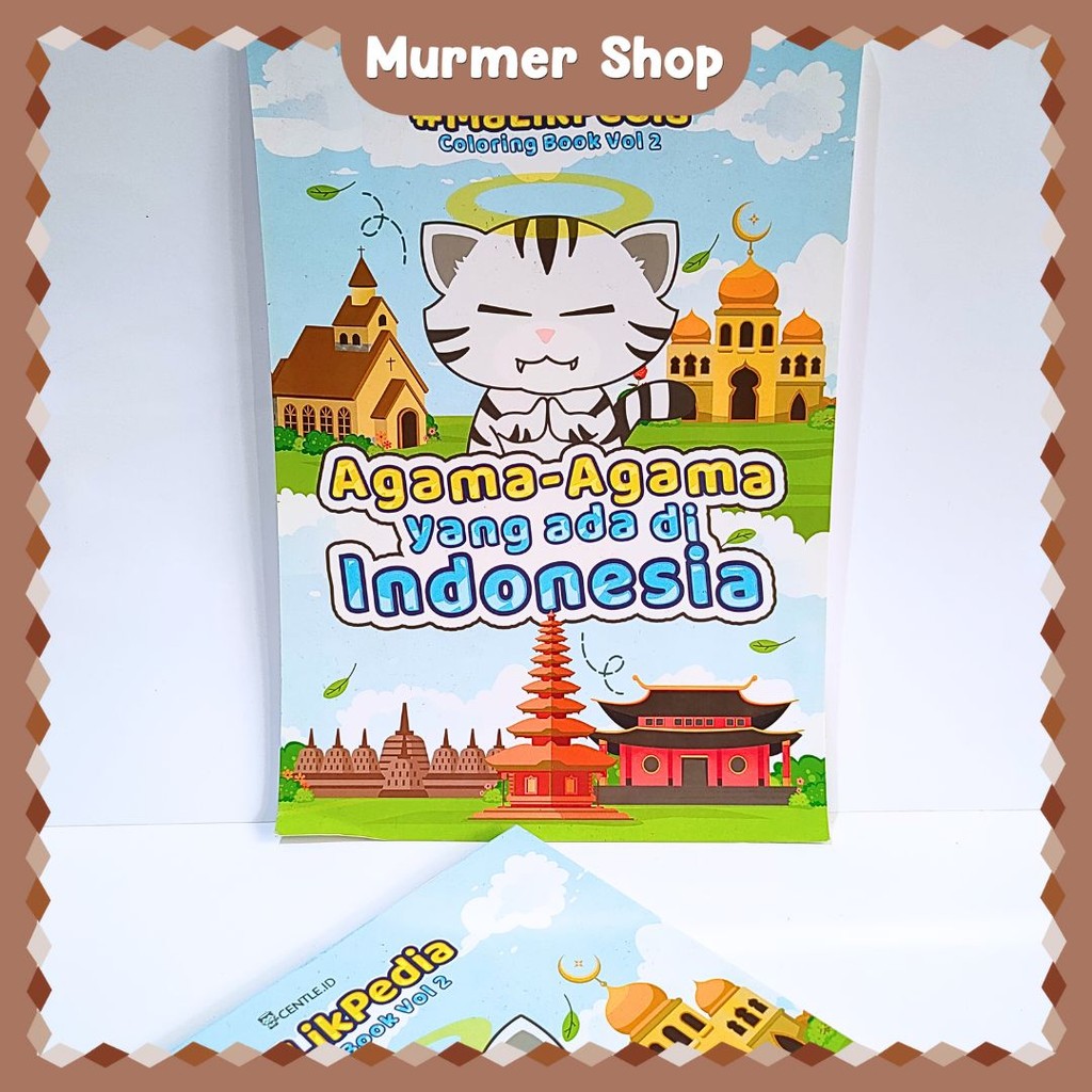 

Buku Mewarnai Vol 2 Centle BK-1520 Agama Yang Ada di Indonesia