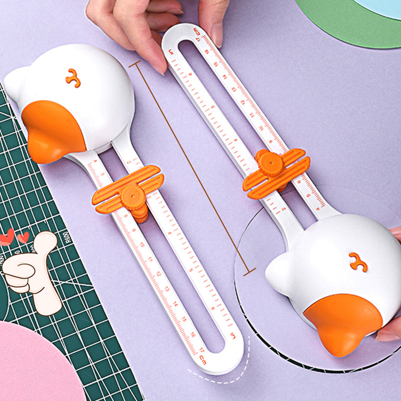

360-Degree Precision Circle Cutter - Stainless Steel Paper Trimmer for DIY Crafts, Model Making & Hobbyists, Crafters &Hobbyists