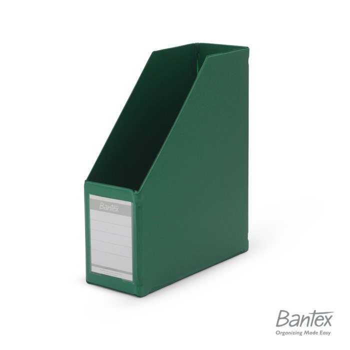 

Bantex Magazine File A4 Box File 10cm - 4012 - Grass Green