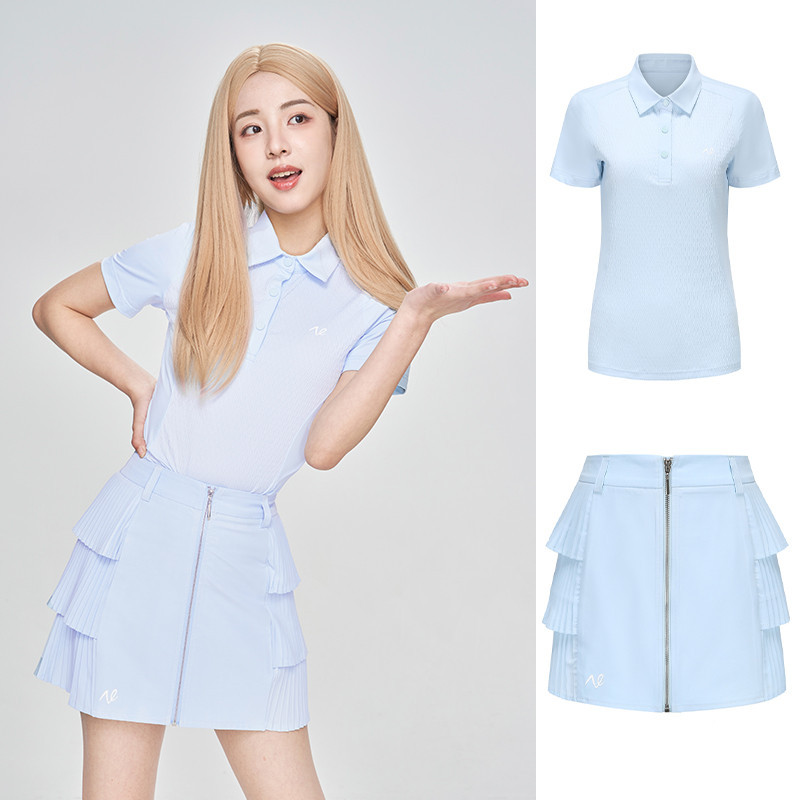Baju Golf Wanita Netls 2023 Short Sleeve Golf Set NETLS - 245