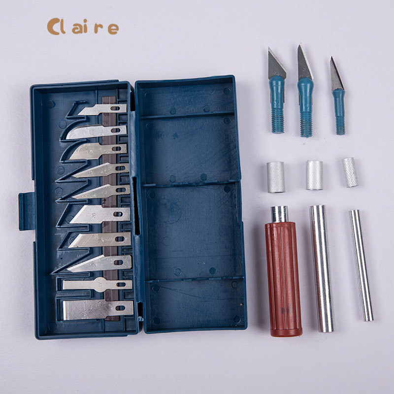 

Pisau Alat Ukir Seni - 13 PCS Mata Pisau