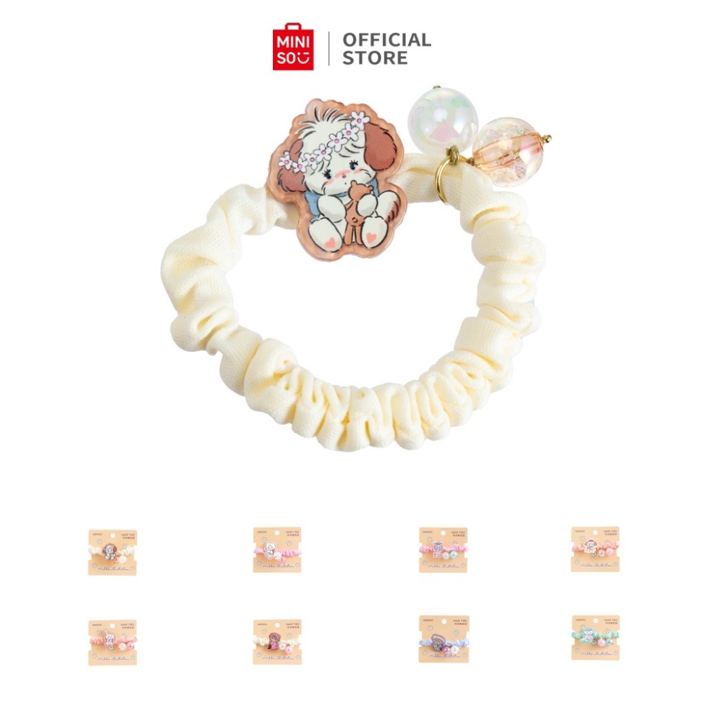 Miniso Colored Cloth Hair Tie Series