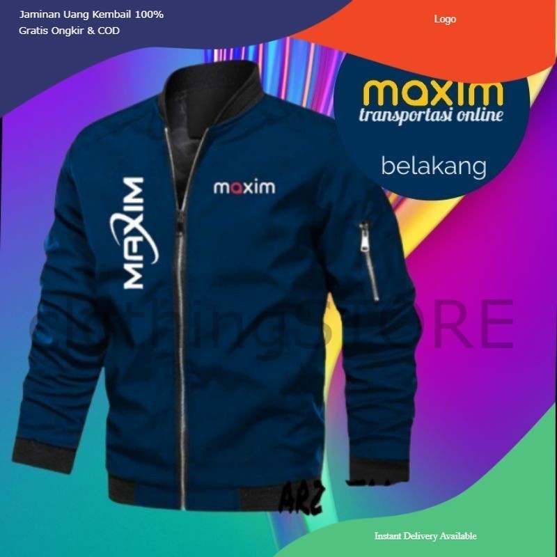 JAKET BOMBER MAXIM/JAKET DRIVER MAXIM/JAKET MAXIM
