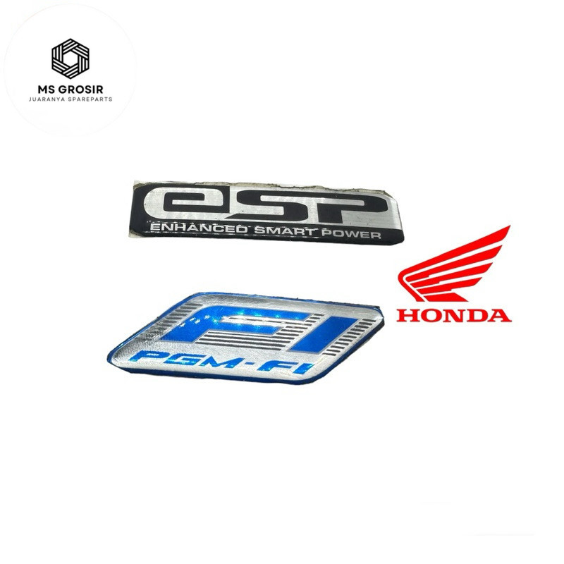 EMBLEM STIKER LOGO ORIGINAL HONDA TIMBUL