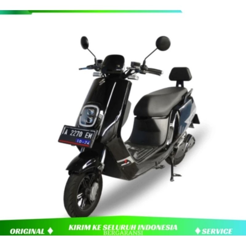 Sepeda Motor Listrik Subsidi Selis E-MAX SRA -Abu Type Svc