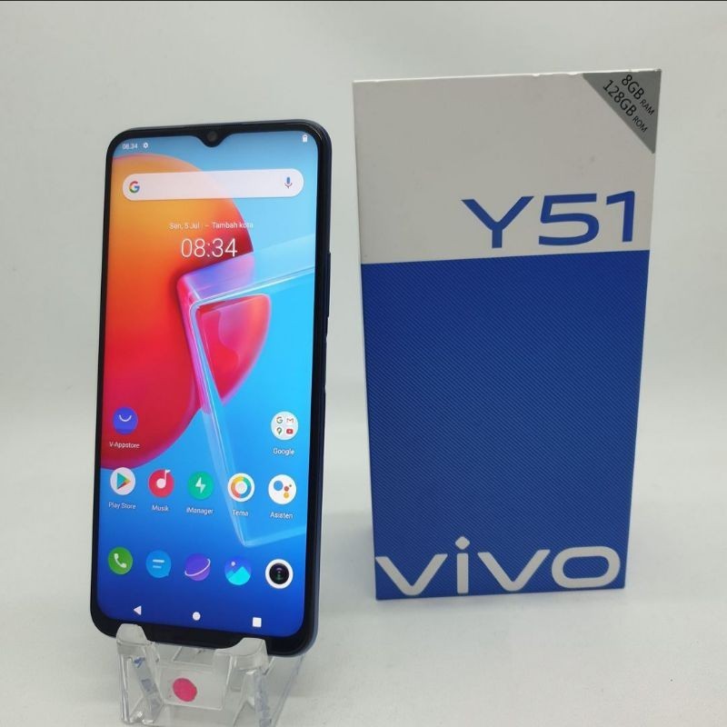 Vivo Y51 2020 Ram 8/128Gb mulus murah