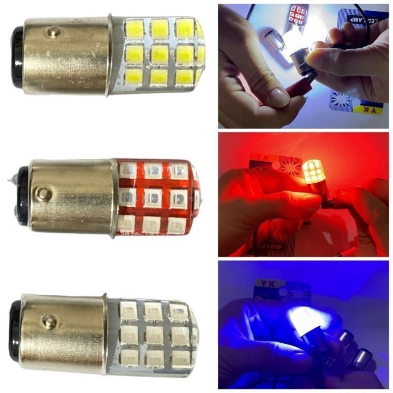 LAMPU REM BRAKE LED MOTOR JELLY RUNING FLASH RGB VARIASI DC Aksesoris belakang utama sorot variasi v