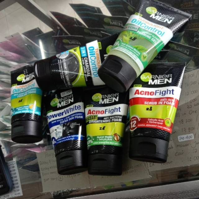 Garnier Foam Men 100ml | sabun cuci muka pria GARNIER