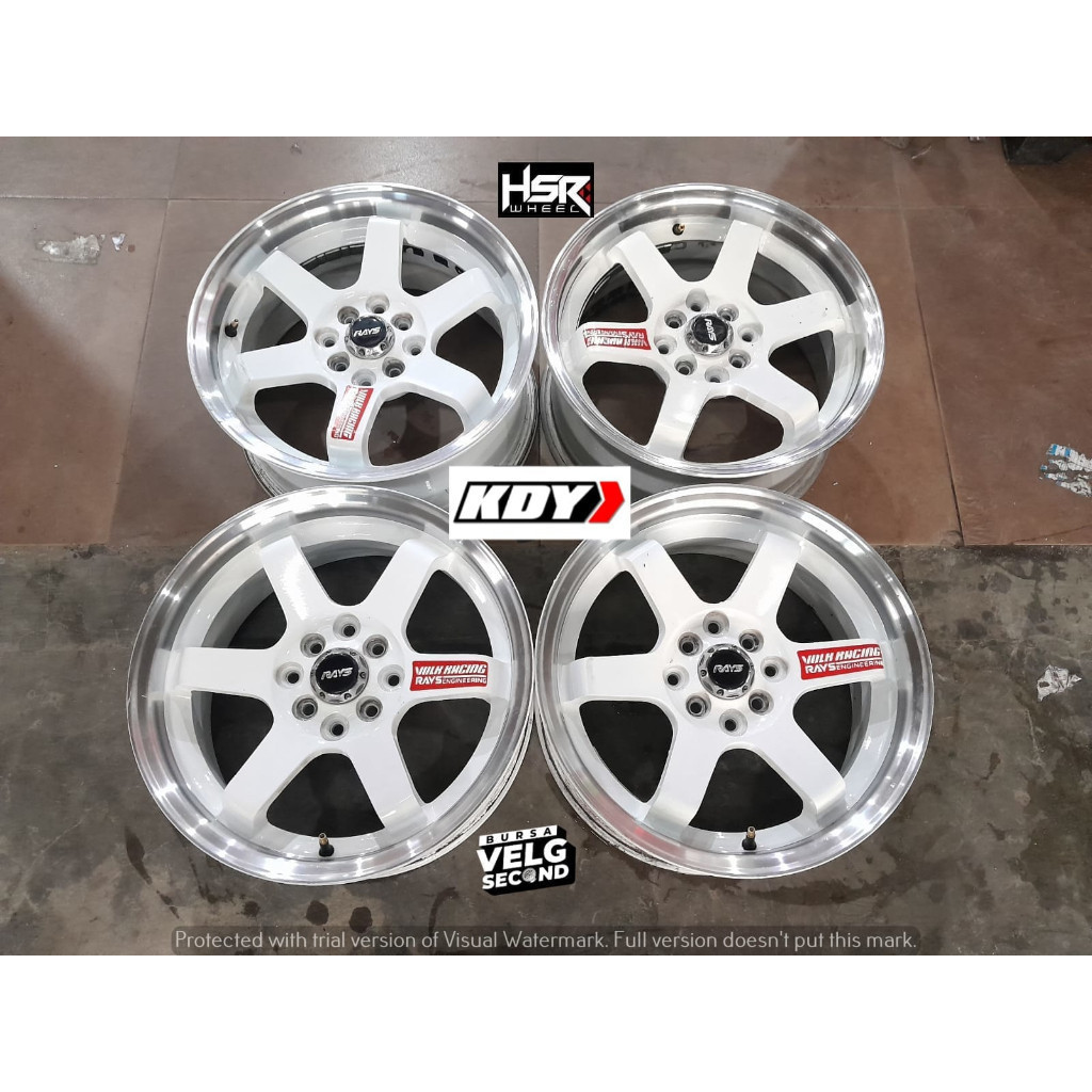 VELG MOBIL SECOND CLONG TE37 RING 16 LEBAR 7 PCD 4X100/114,3 OFFSET/ET35