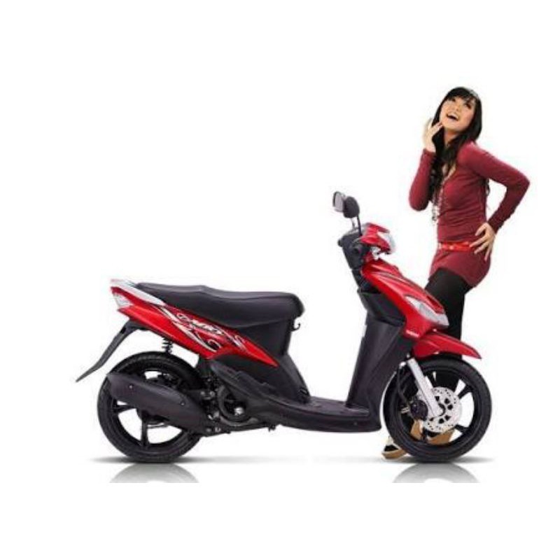 striping stiker decal sticker Yamaha Mio sporty 2010 merah