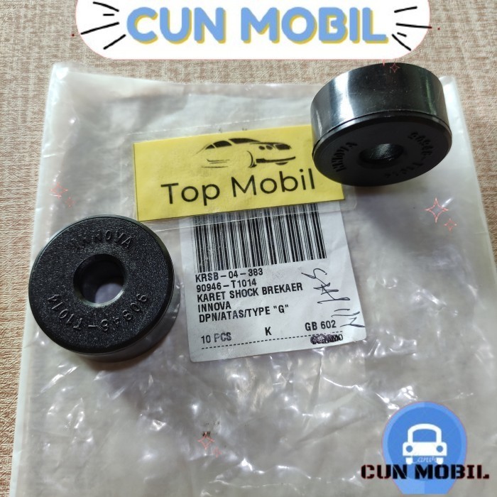 Karet Shock Breaker Innova depan bagian atas CUN MOBIL