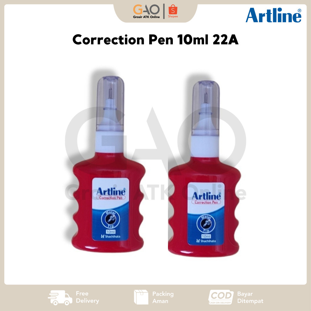 

Correction Pen Artline 10ml 22A / Tipe-Ex Artline 10ml 22A