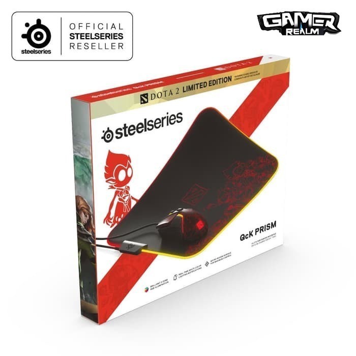 SteelSeries QcK Prism Dota 2 The International 9 Edition