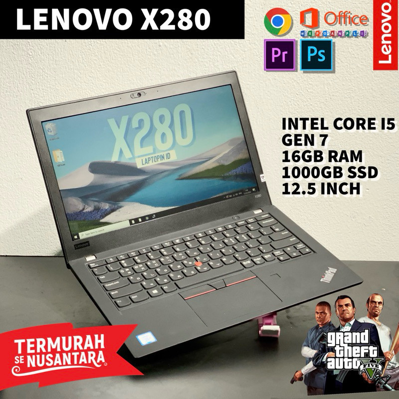 Laptop GAMING Lenovo Thinkpad X280 Core i3/i5/i7  Mulus dan Bergaransi