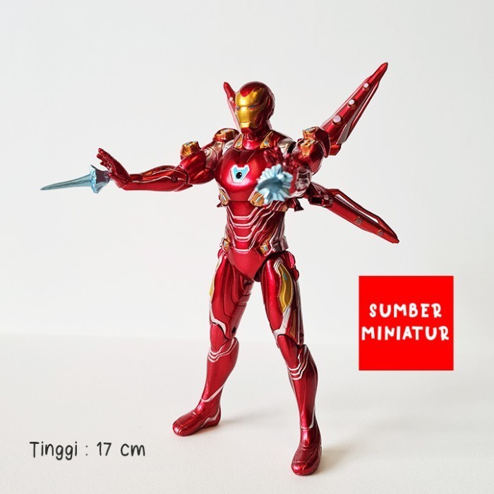 Iron Man Ironman Mark 50 Avengers Figure Mainan Koleksi