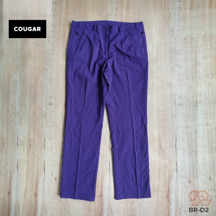 celana outdoor cewek Cougar warna ungu size 38