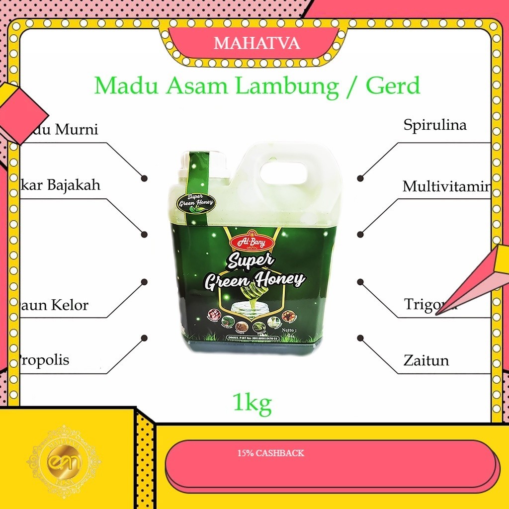 

Madu Asam Lambung / Gerd Albany Nett 1kg ( Asli )