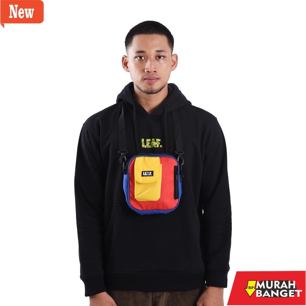 Tas selempang pria viral- LEAF Multicolor Shoulder Bag