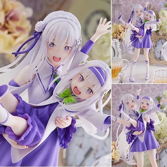 Figure Re:Zero - S-Fire Emilia & Childhood Emilia (SEGA)