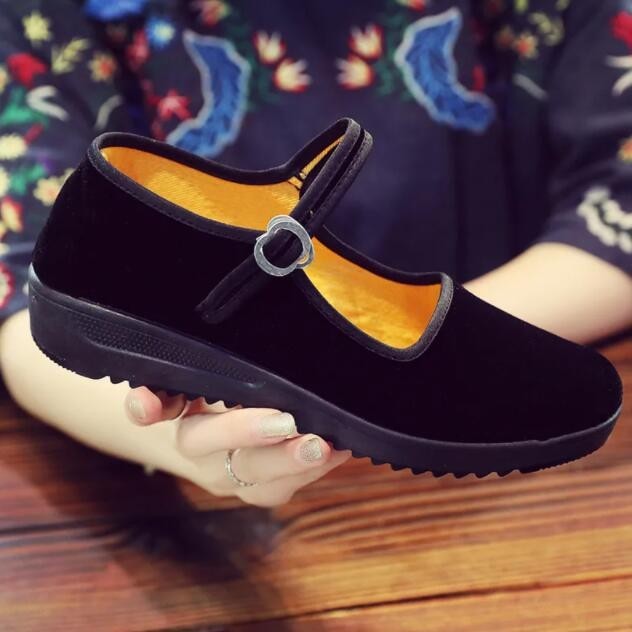 Casual & Office Wear Cute Slip Ons Ladies Canvas Barbie Doll Flats Ballet Shoes