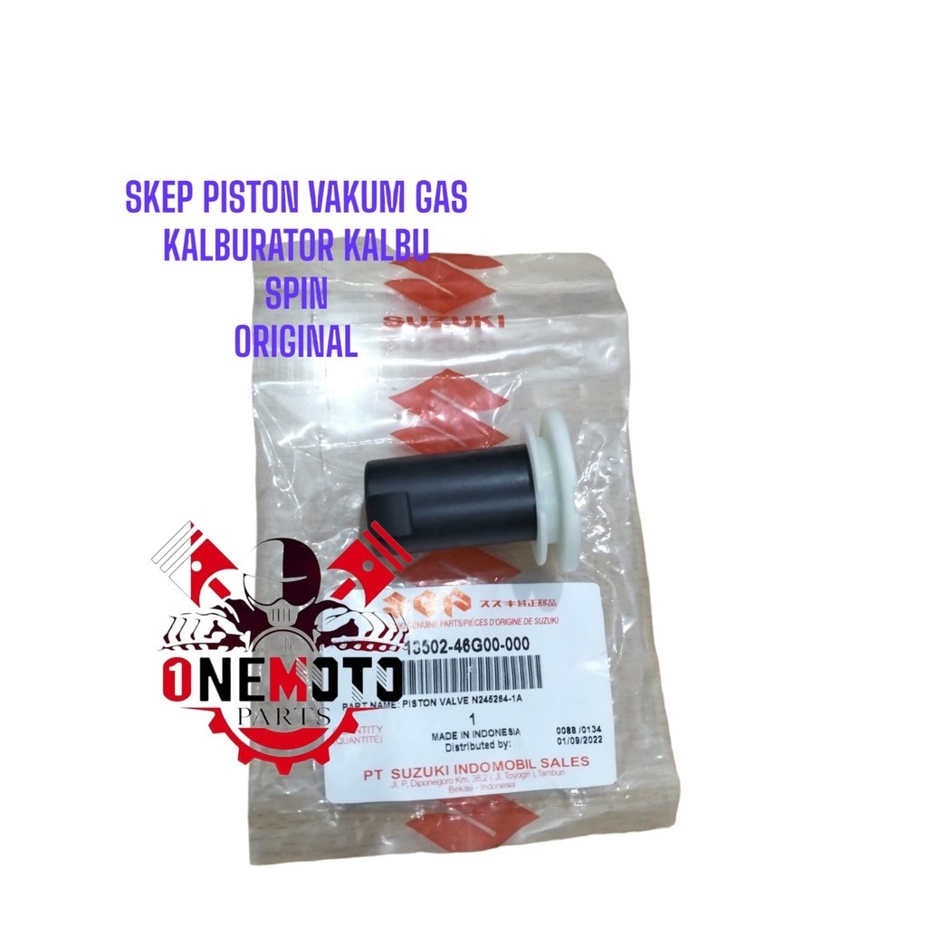 Orimoto - SKEP PISTON VAKUM GAS KARBURATOR KARBU SPIN 13502-46G00-000  ORIGINAL