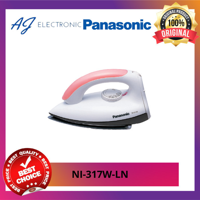 SETRIKA PANASONIC NI-317W-LN / NI317WLN / NI-317W , GOSOKAN BAJU