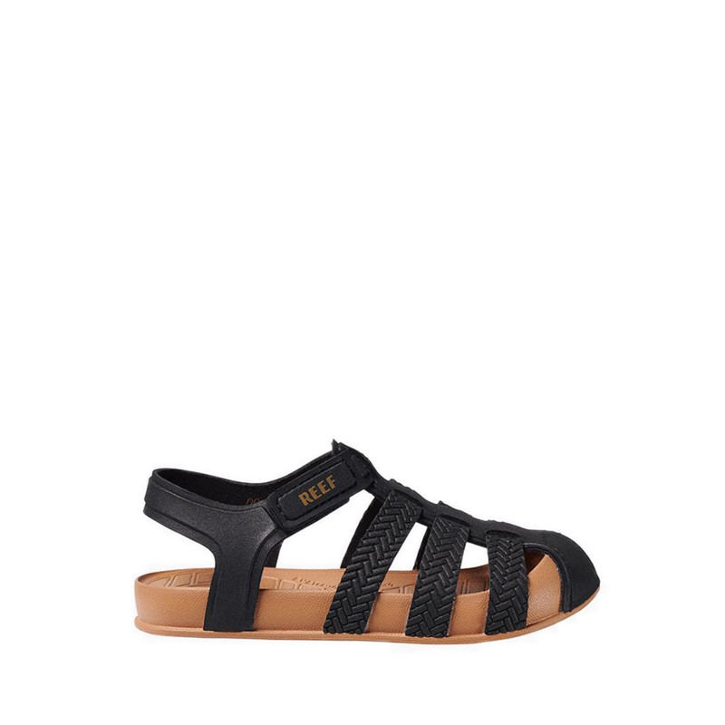 Reef Little Water Beachy Kids Girls Sandals - Black/Tan