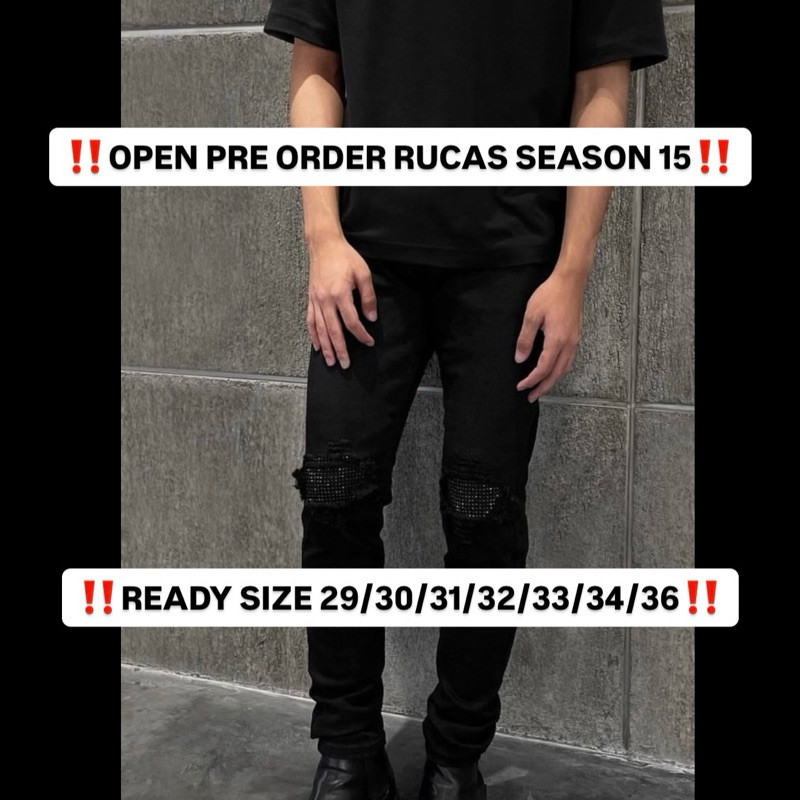Big Salle [ORIGINAL] RUCAS TAILOR HOODIE&SHORT PANTS / KEMEJA /BLACK DAN BROWN /FLANNEL BLUE /'DIAMO