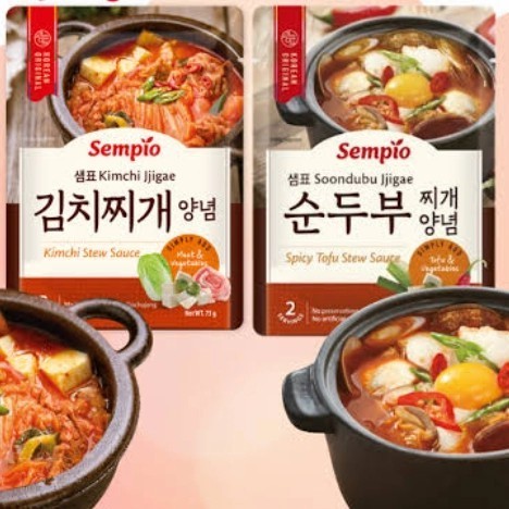 

New Promo-[sukron_86] sempio kimchi jigae sauce 75g /saus bumbu sup kimchi