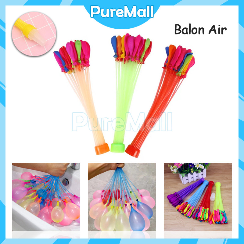 Balon Air / Balon Air Tiup Anti Bocor / Mainan Balon Air Magic