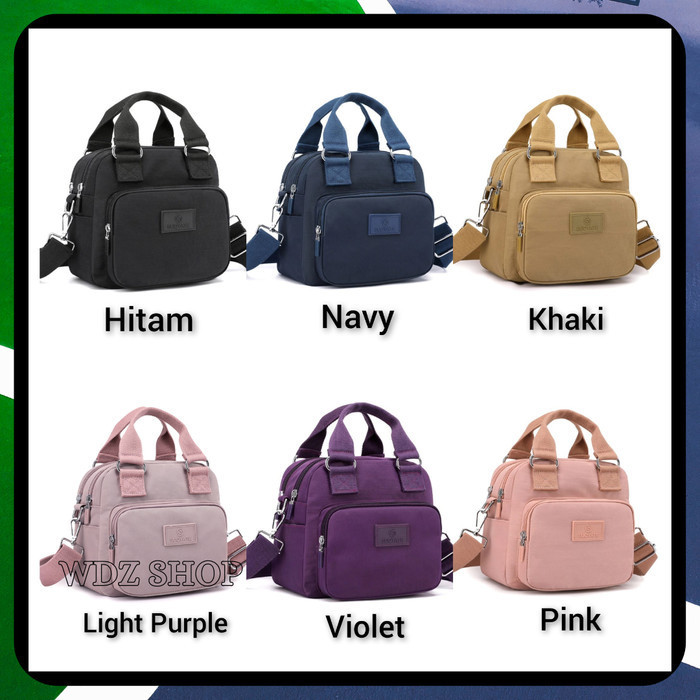 Terlaris ✨ -Tas wanita selempang bisa model jinjing / hand bag - suoyate bag S1050 - Navy