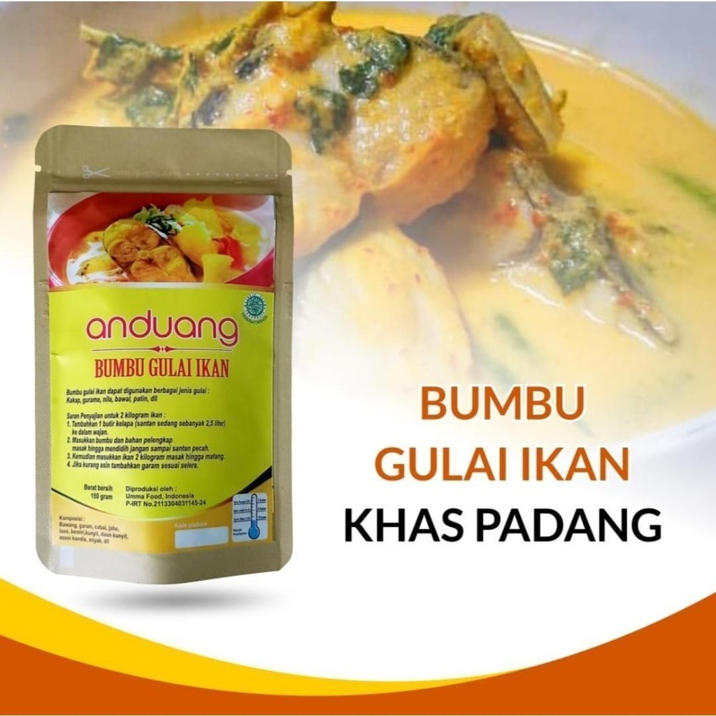 

Bumbu Gulai Ikan Padang Anduang - Resep Asli Pariaman