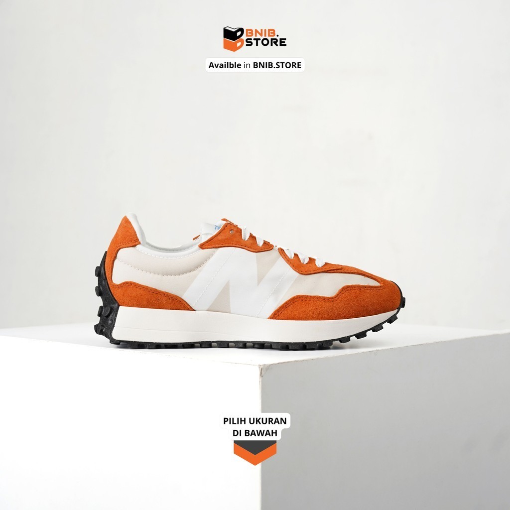 Sepatu Sneakers Pria NB 327 Rust Oxide Original