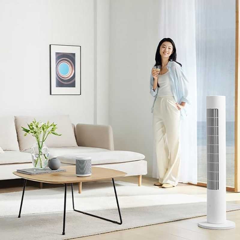 Xiaomi Mijia Kipas Angin Lantai Tower Fan Adjustable Smart App - BPTS02DM